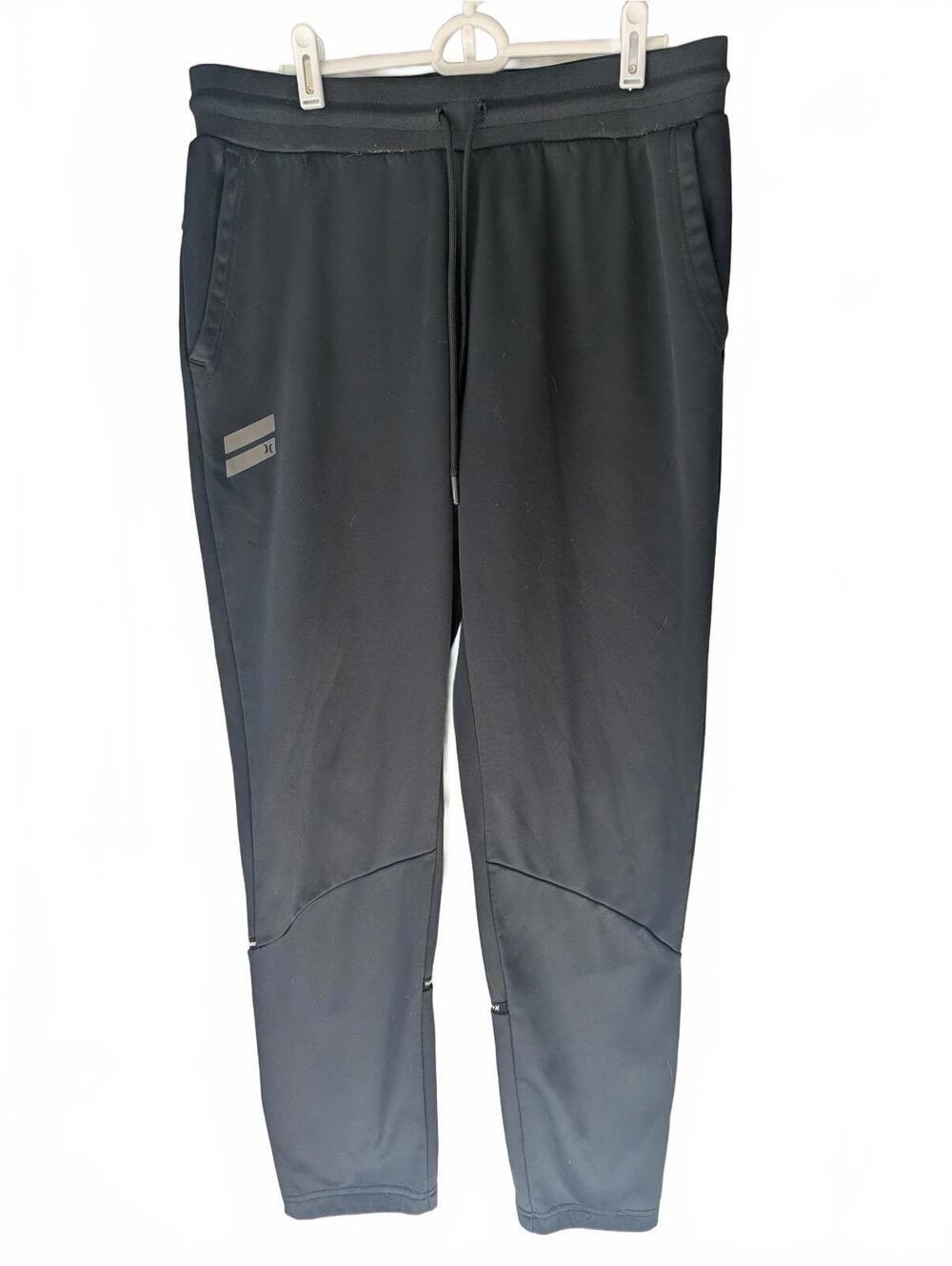 Hurley Men's Black Athletic Jogger Pants